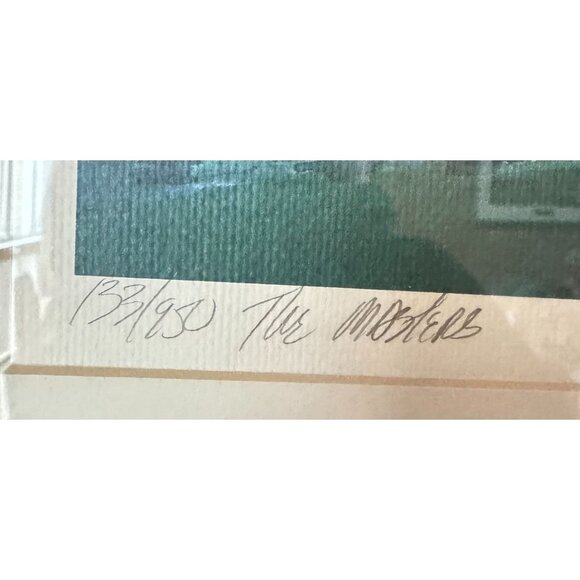 The Masters by Tom Lynch Signed 30" X 25" Lithograph 133/950 Framed COA - Picture 4 of 8